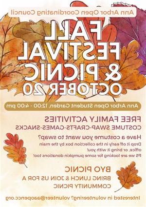 AAOCC Fall Festival Flyer